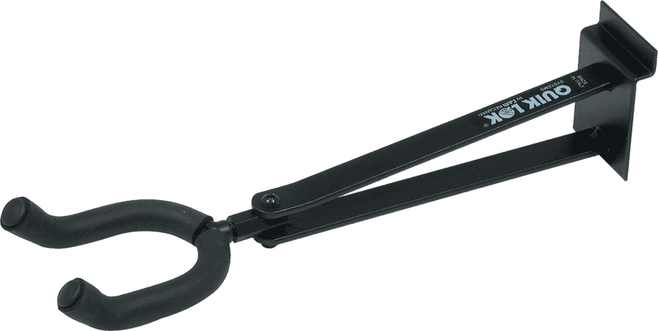 QUIK LOK TQMSBG14L - LONG WALL GUITAR HOLDER (24.5 CM) / DOUBLE PROFILE