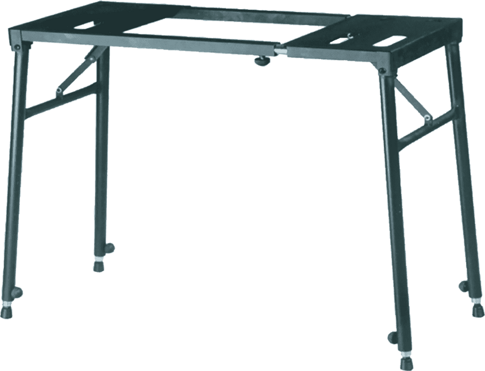 QUIK LOK TQMWS420 - FOLDING ELECTRIC PIANO/KEYBOARD TABLE (ADJUSTABLE HEIGHT AND WIDTH)