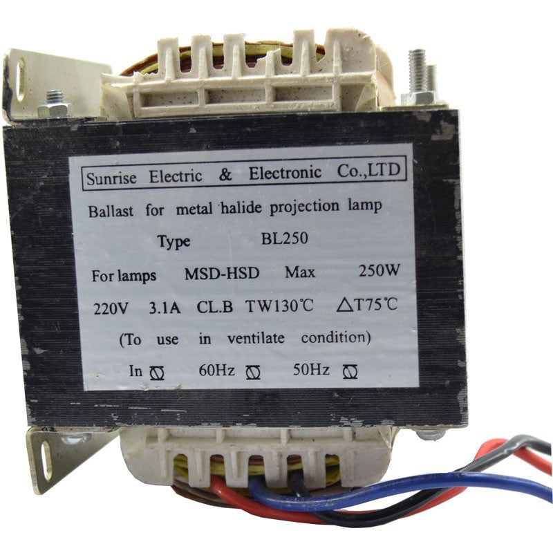 Triton Blue BL250 - Balastro para Lámparas de Descarga MSD/HSD de 250W