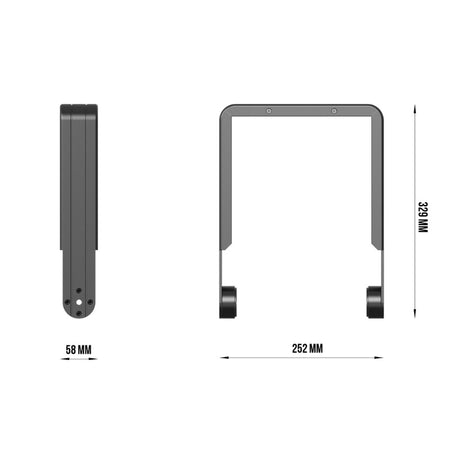 Triton Blue AH700-003 Lira Vertical - Soporte para Helios 700