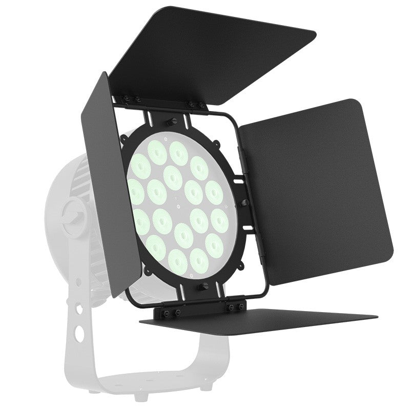 Triton Blue AQUA BARNDOOR - Visera Profesional de 4 Palas para Proyectores Serie AQUA