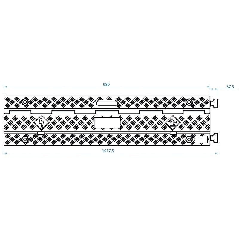 BSS BSSRACKSHELF1UFX - Bandeja rack 1U para dos dispositivos half-rack (BLU-BIB / BLU-BOB1) - Tempo Shop