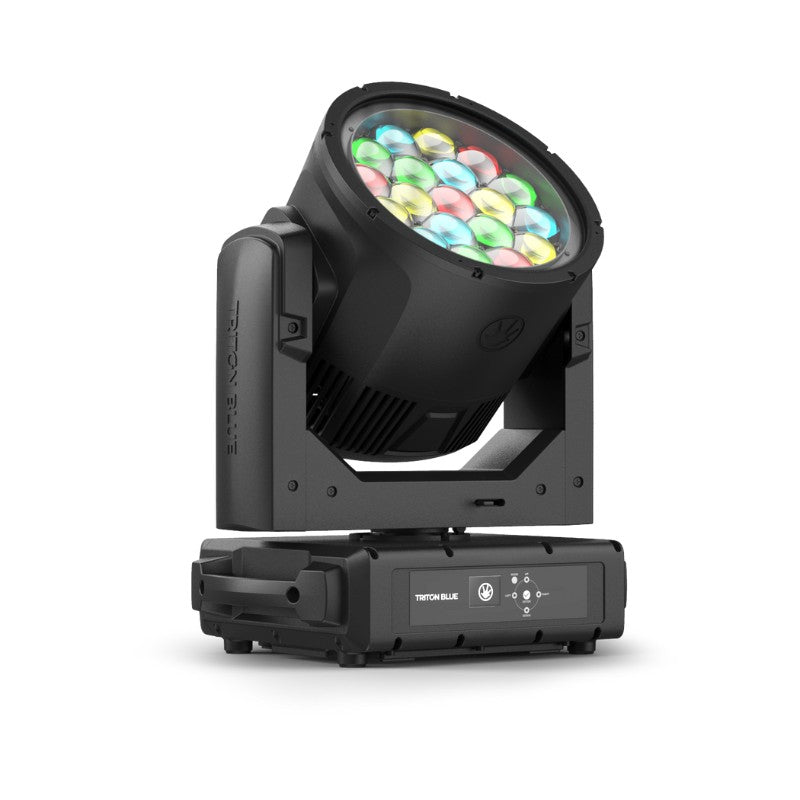 Triton Blue Python W19 (PHYTON 1140) - Cabeza móvil wash IP65 19×60W RGBW con zoom 4°–57° y control ArtNet/sACN/KlingNet