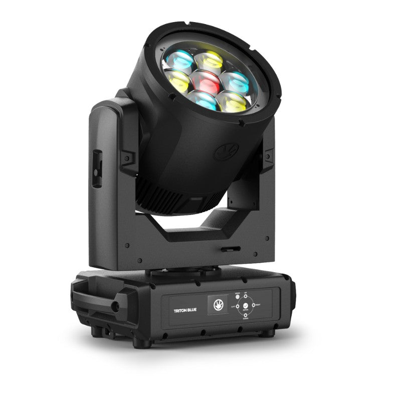 Triton Blue Python W7 (PHYTON 420) – Cabeza móvil wash IP65 7×60W RGBW con zoom 4°–54° y control ArtNet/sACN/KlingNet