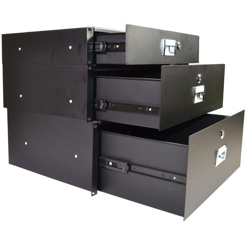 Triton Blue Cajón Rack 19 2U - Almacenamiento seguro