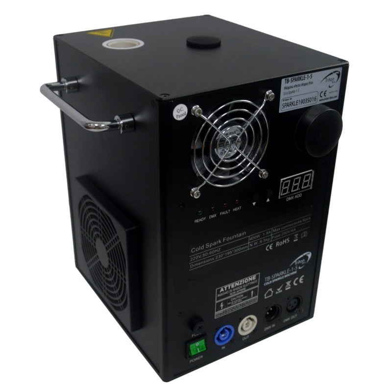 Triton Blue Eclipse 650 - Máquina de efectos de chispas frías