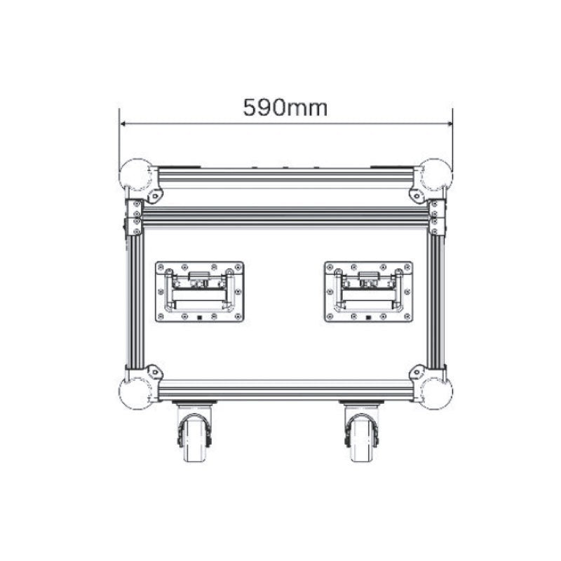 Triton Blue F-4-KOSMOS - Flightcase para 4 KOSMOS