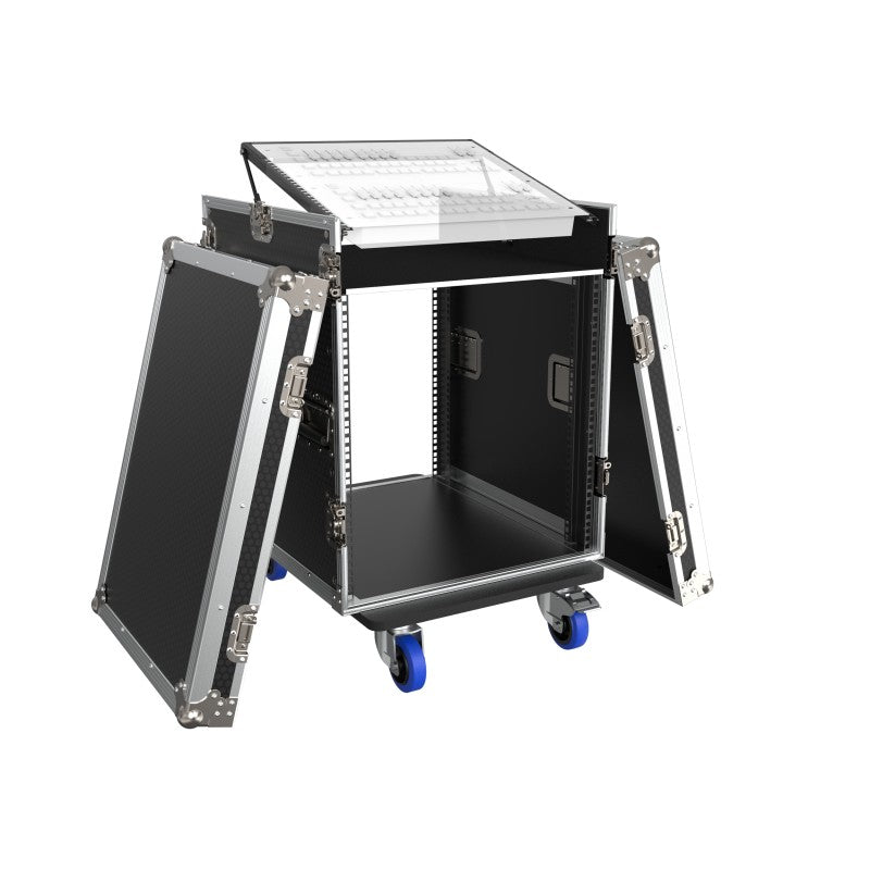 Triton Blue TRITON-BLUE FC RACK 10-12U - Flight Case Combinado de 19 Pulgadas