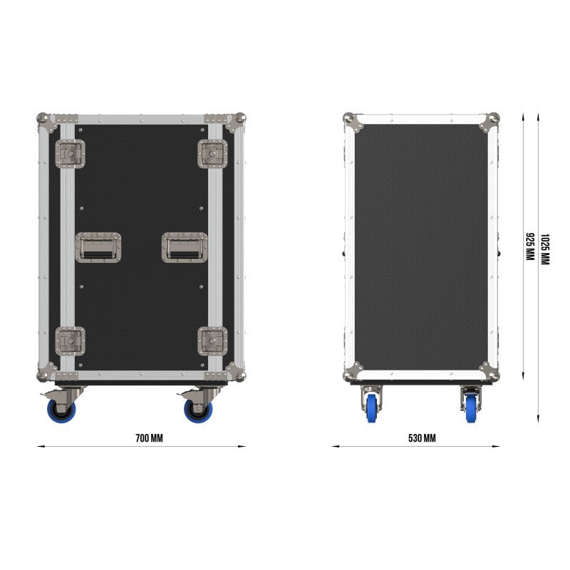Triton Blue FC Rack 20U - Flightcase rack 19 pulgadas