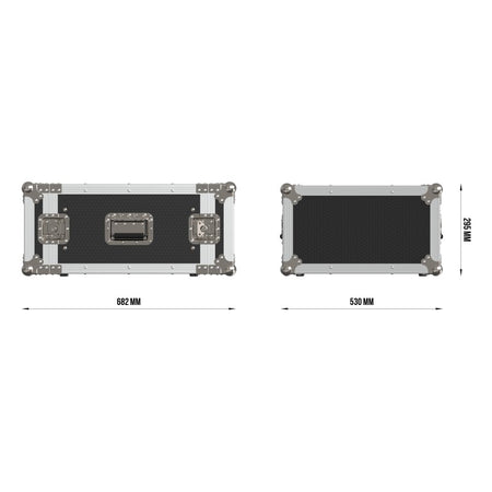Triton Blue FC RACK 6U - Flightcase Rack 19 de 6 Unidades