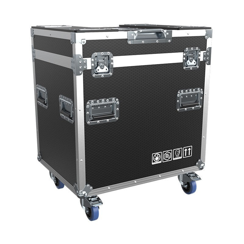 Triton Blue AH450-001 - Flightcase Profesional para 2 Cabezas Móviles Halley H450