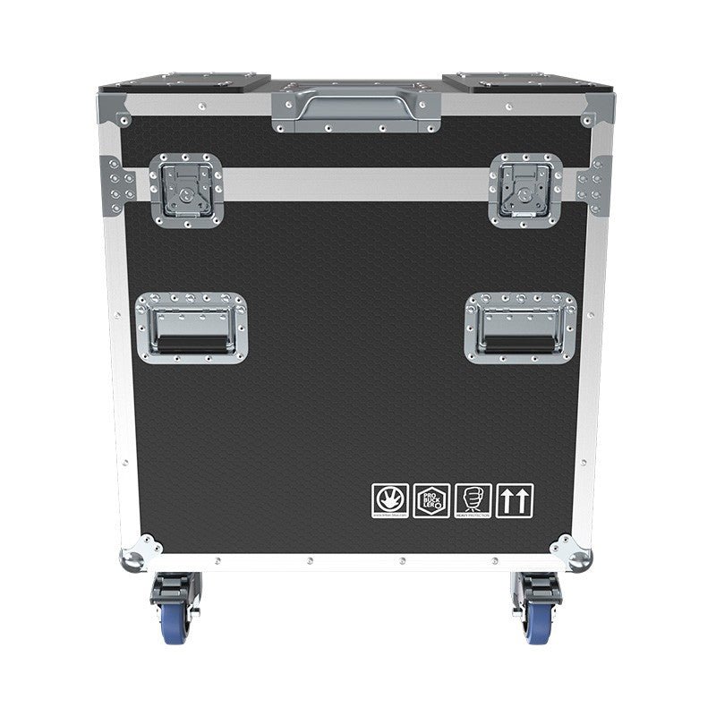 Triton Blue AH450-001 - Flightcase Profesional para 2 Cabezas Móviles Halley H450