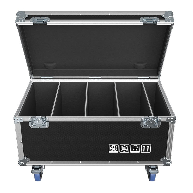Triton Blue Flightcase para 4x KOSMOS 1200 IP65 - Protección Profesional para Giras y Eventos