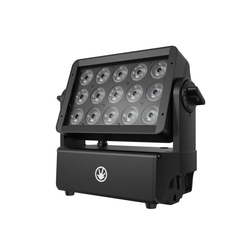Triton Blue Hydro W300 – Washer LED IP65 con batería, 15×20W RGBL, 10°, DMX/W-DMX/CRMX