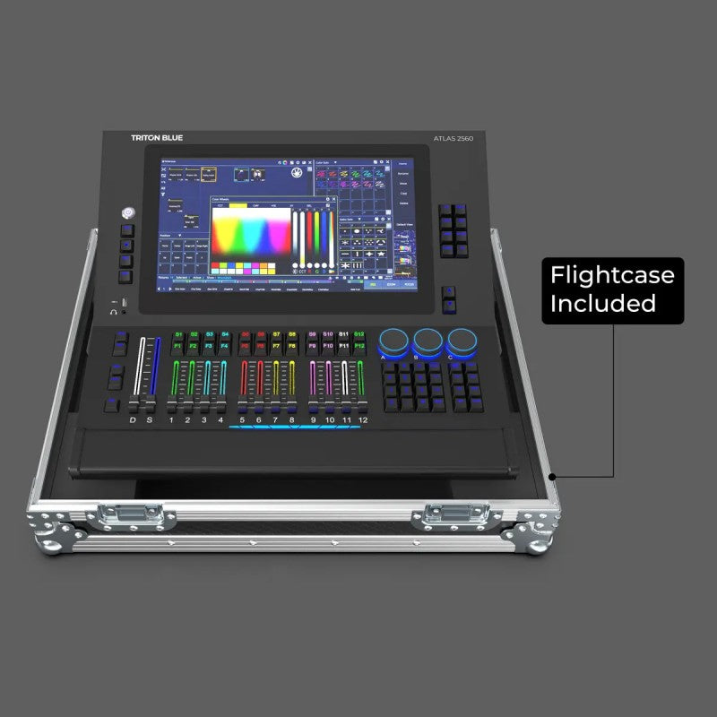 Triton Blue Atlas 2560 - Mesa DMX Profesional