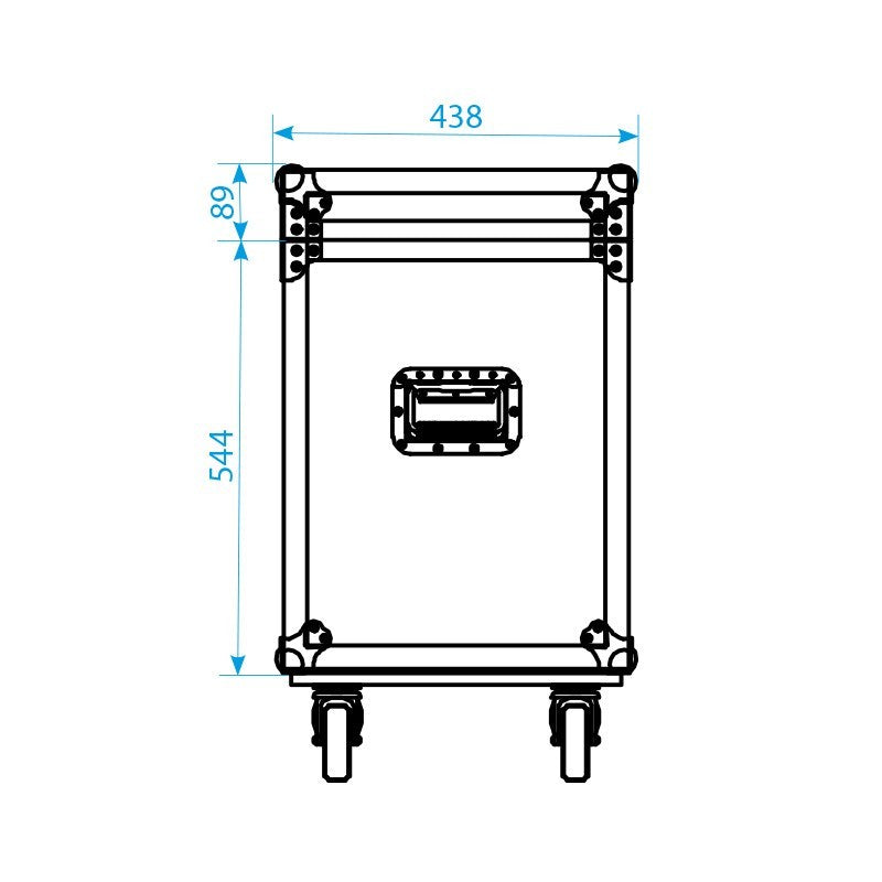 Triton Blue TR-FAN-DMX-FLY - Flightcase para Turbina Orbit DMX