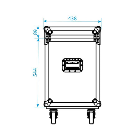 Triton Blue TR-FAN-DMX-FLY - Flightcase para Turbina Orbit DMX