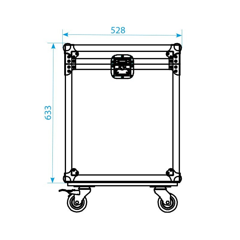 Triton Blue TR-FAN-DMX-FLY - Flightcase para Turbina Orbit DMX