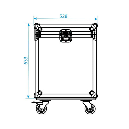 Triton Blue TR-FAN-DMX-FLY - Flightcase para Turbina Orbit DMX
