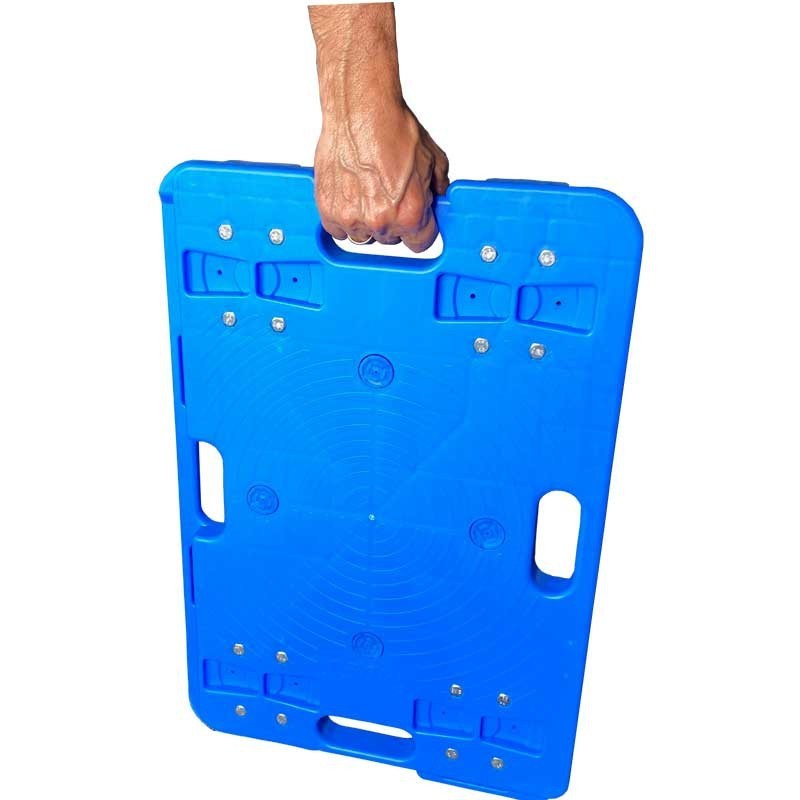 Triton Blue Patín Transporte 4 Ruedas - Plataforma Apilable
