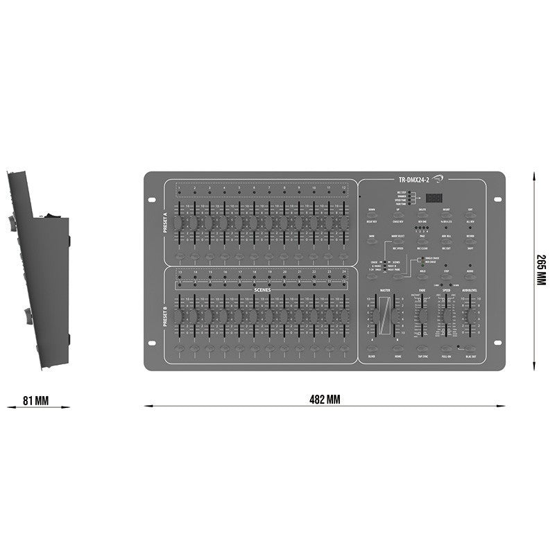 Triton Blue Pulsar 24 - Consola de Iluminación DMX