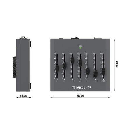 Triton Blue Pulsar 6 - Mesa de control de iluminación DMX