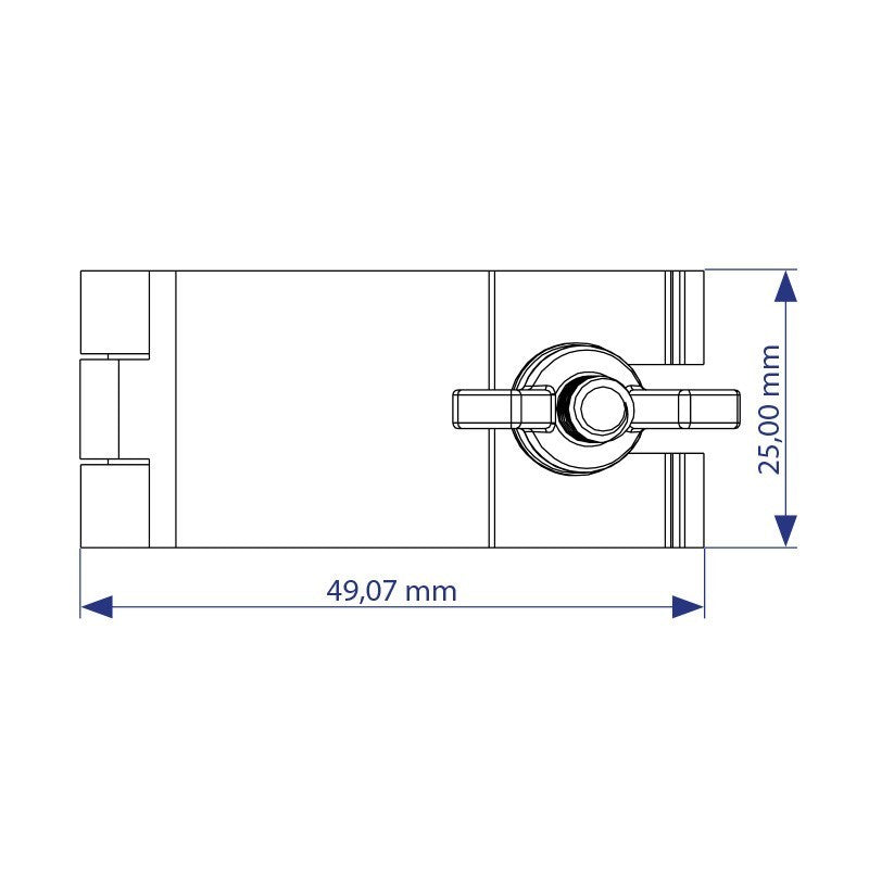 Triton Blue SA 1922 60 S - Abrazadera de aluminio para tubos 19-22 mm