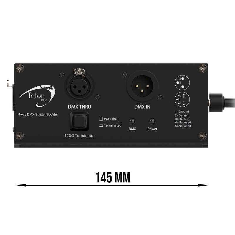 Triton Blue SATURN 4 - Distribuidor y amplificador DMX