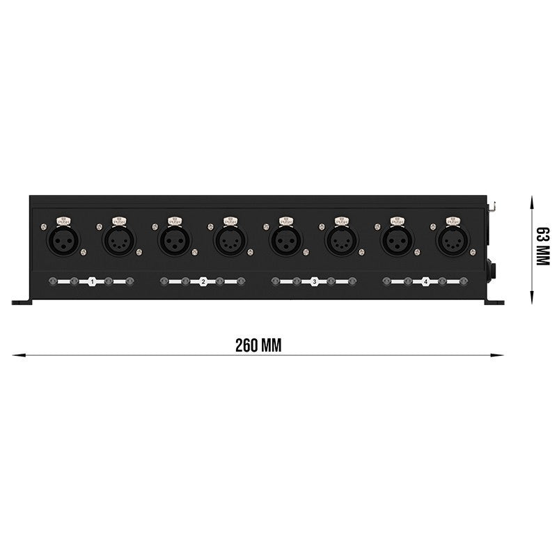 Triton Blue SATURN 4 - Distribuidor y amplificador DMX