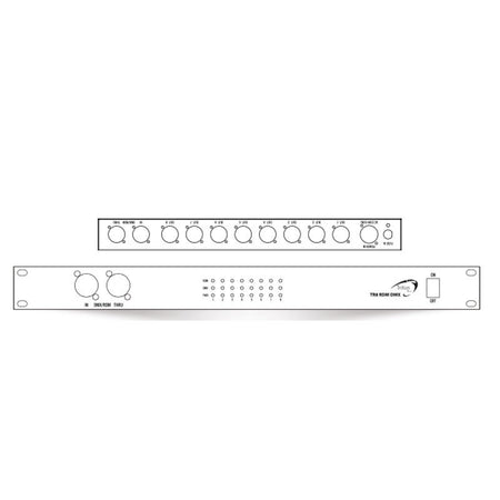 Triton Blue Saturn 8R - Amplificador y divisor DMX 1 a 8