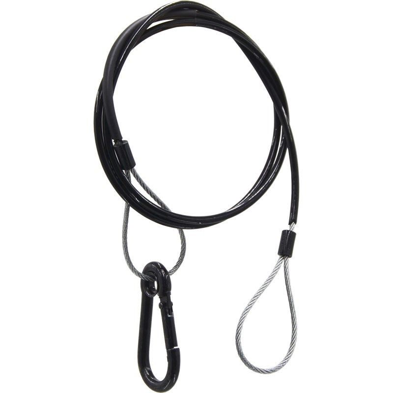 Triton Blue SC 380 B - Cable de Seguridad de Acero 80cm y 3mm