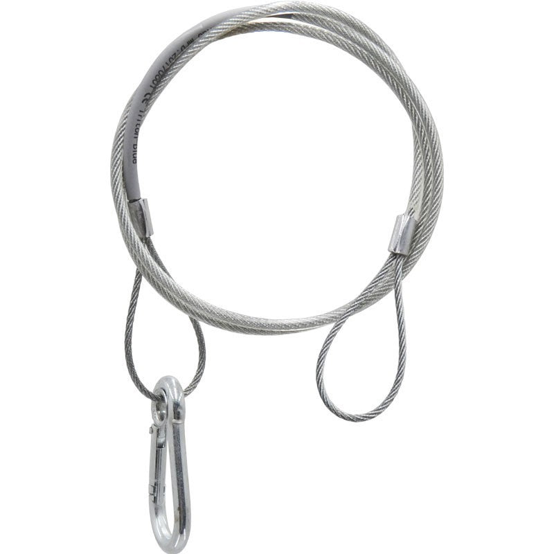 Triton Blue SC 380 S - Cable seguridad acero 80 cm funda PVC