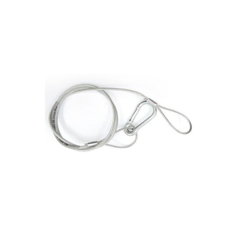 Triton Blue SC 380 S - Cable seguridad acero 80 cm funda PVC