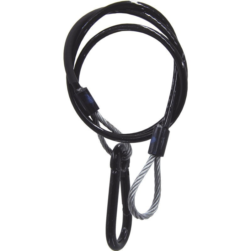 Triton Blue SC 580 BK - Cable de seguridad de 80 cm en PVC