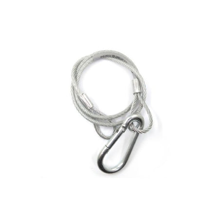 Triton Blue SC 580 S - Cable de Seguridad de Acero 80 cm con Funda PVC