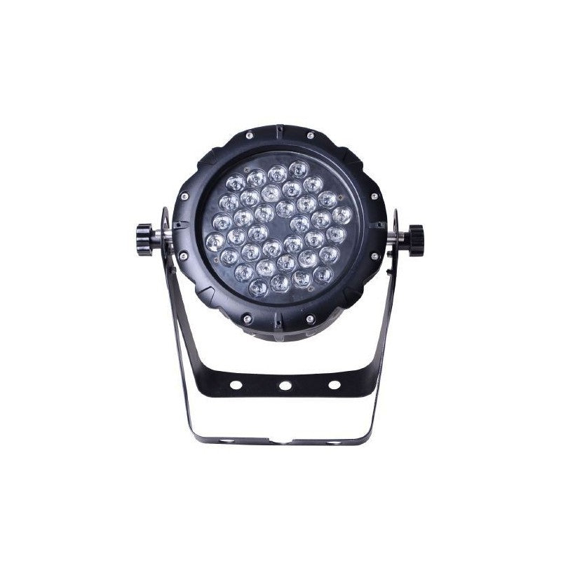 Triton Blue TS103 Sirius 36 LED 1W IP65 - Proyector LED bicolor (18 blanco frío + 18 blanco cálido) con control DMX