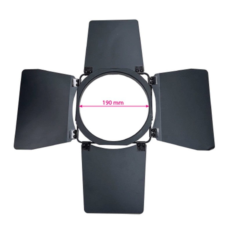 Triton Blue TS899 SIRIUS - Visera de 4 Palas para Focos PAR LED