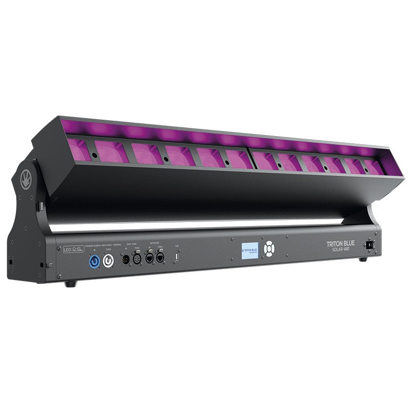 Triton Blue SOLAR 480 - Barra LED Móvil Profesional con Zoom y Control Píxel a Píxel