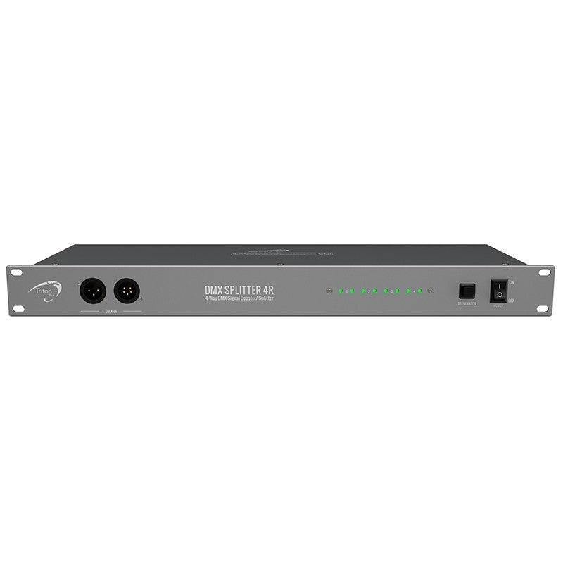 Triton Blue SATURN 4R - Splitter y Amplificador DMX 1 Entrada a 4 Salidas