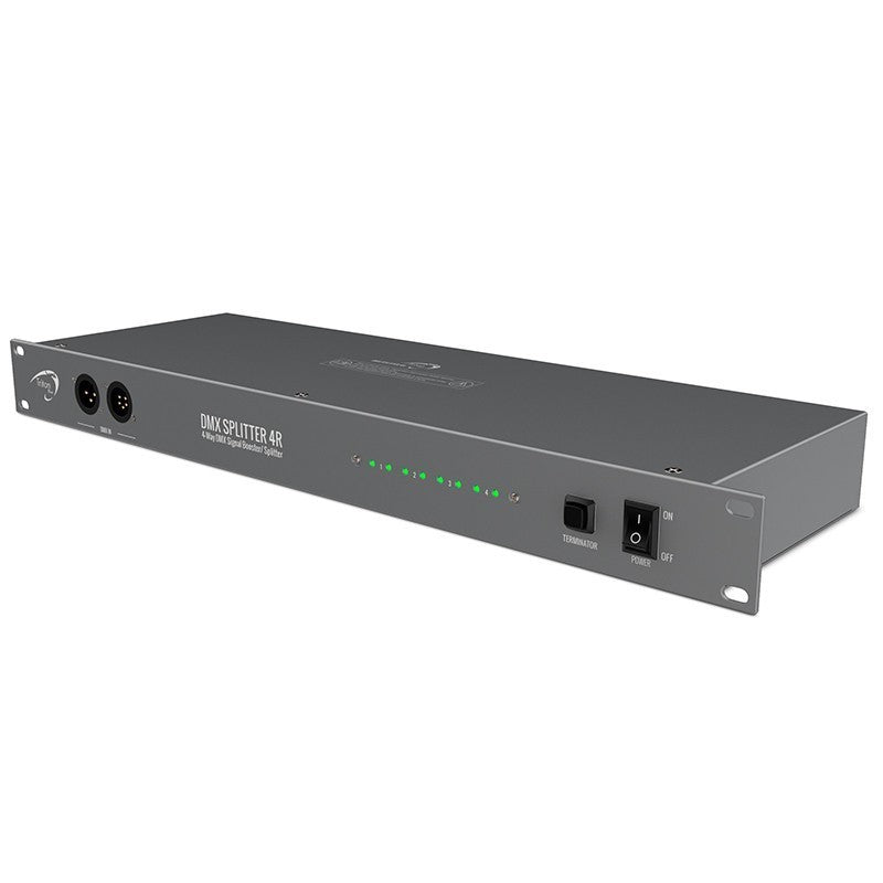 Triton Blue SATURN 4R - Splitter y Amplificador DMX 1 Entrada a 4 Salidas