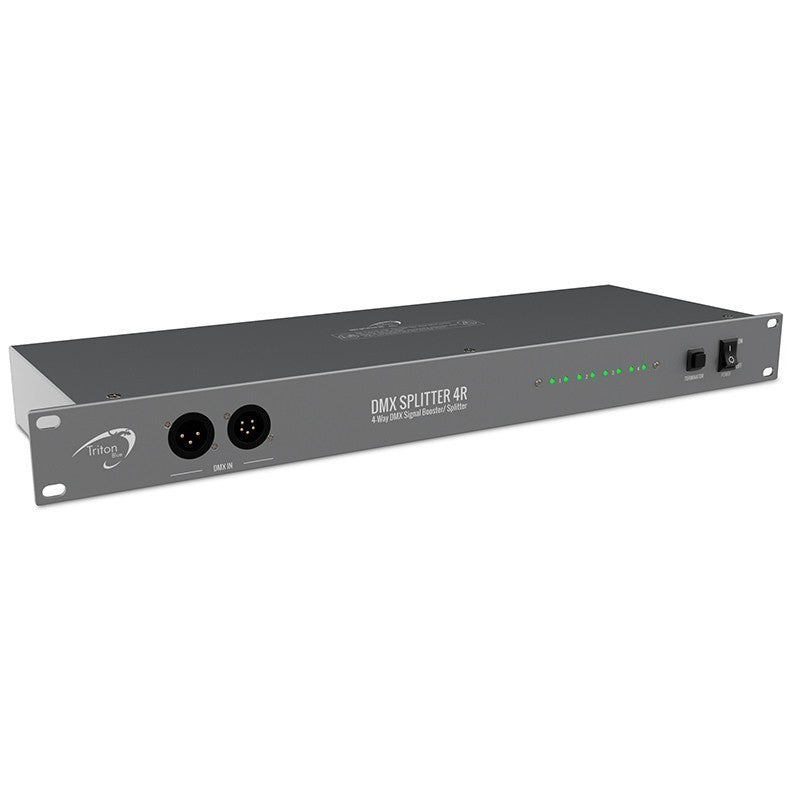 Triton Blue SATURN 4R - Splitter y Amplificador DMX 1 Entrada a 4 Salidas
