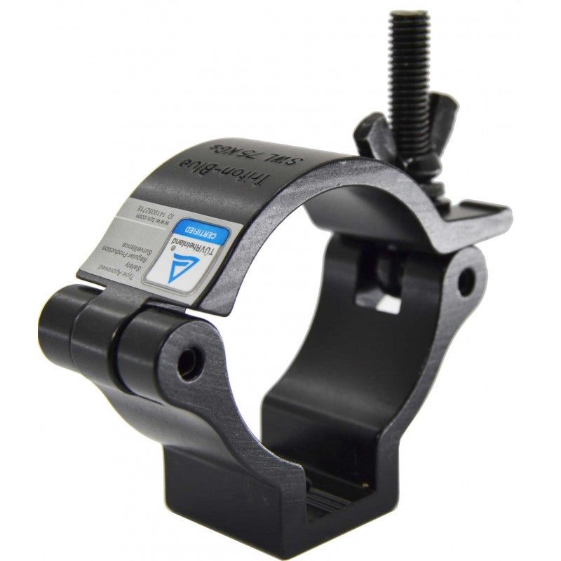 Triton Blue Abrazadera de Aluminio 48-52 mm - Soporte Profesional de 75 kg - Tempo Shop