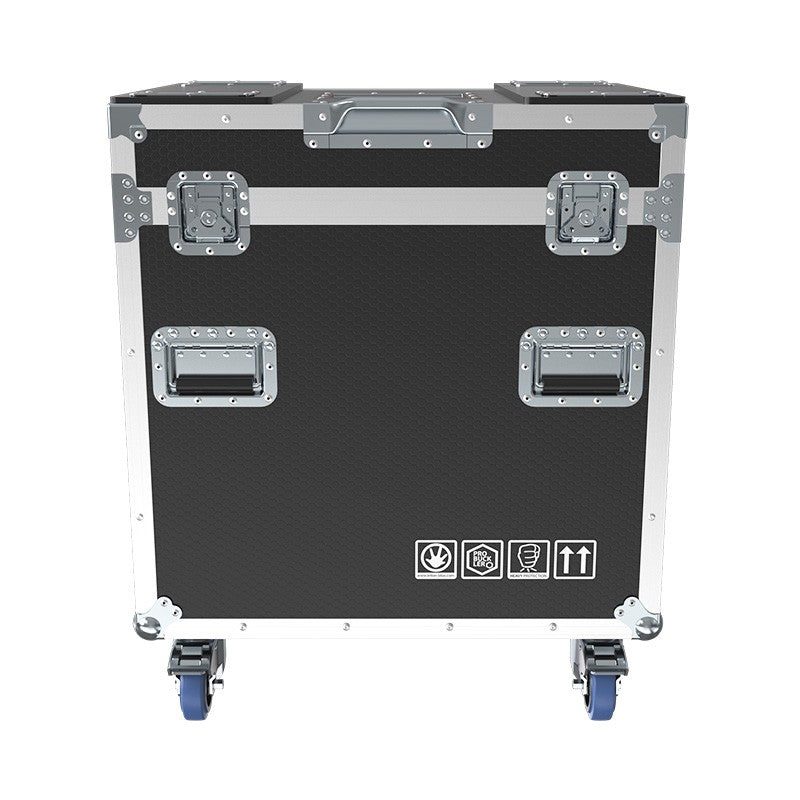 Triton Blue AH450-001 - Flightcase Profesional para 2 Cabezas Móviles Halley H450 - Tempo Shop