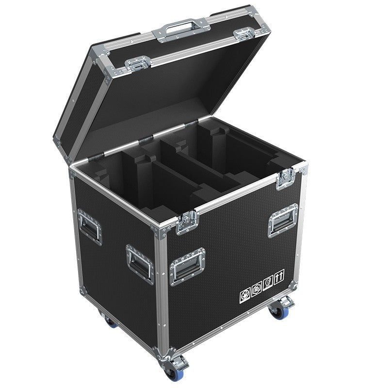 Triton Blue AH450-001 - Flightcase Profesional para 2 Cabezas Móviles Halley H450 - Tempo Shop