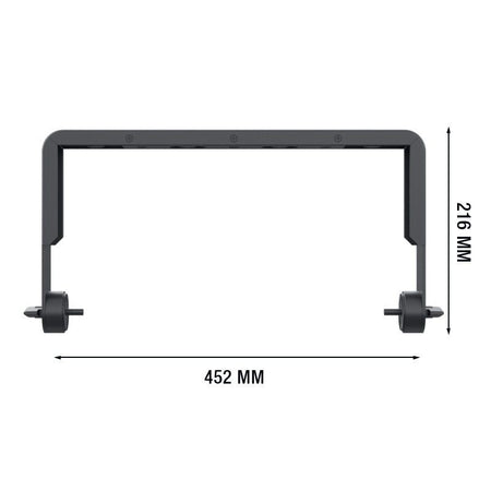Triton Blue AH600-001 Lira Horizontal - Soporte de Montaje para Helios 600 IP65 - Tempo Shop