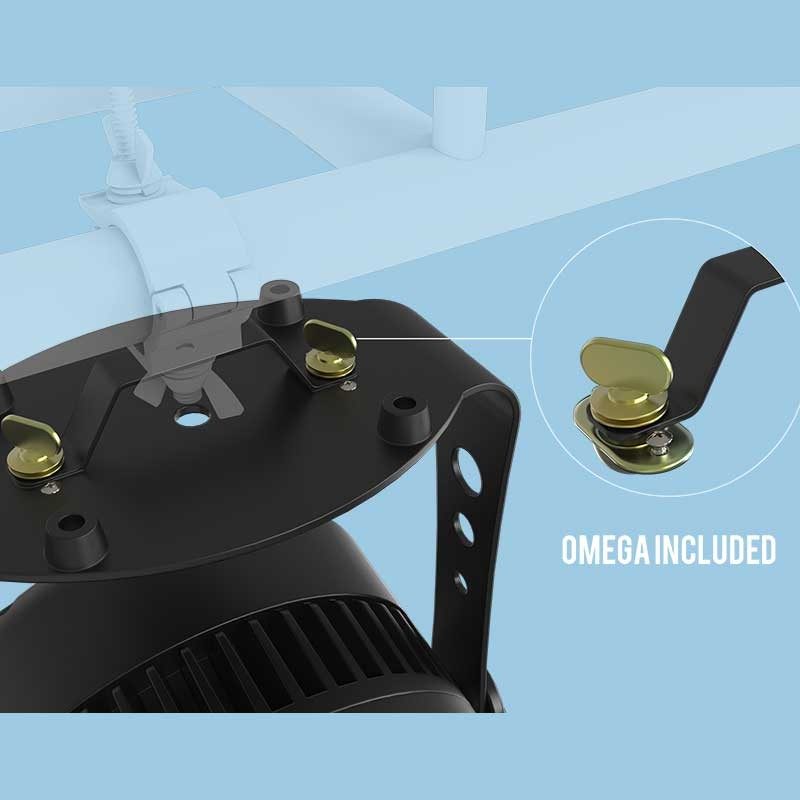 Triton Blue Aqua 200 - Proyector PAR LED COB RGBA 200 W IP65 con óptica 60° y conectores REAN (by Neutrik) - Tempo Shop