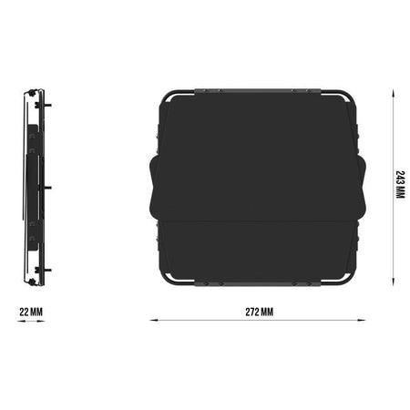 Triton Blue AQUA BARNDOOR - Visera Profesional de 4 Palas para Proyectores Serie AQUA - Tempo Shop
