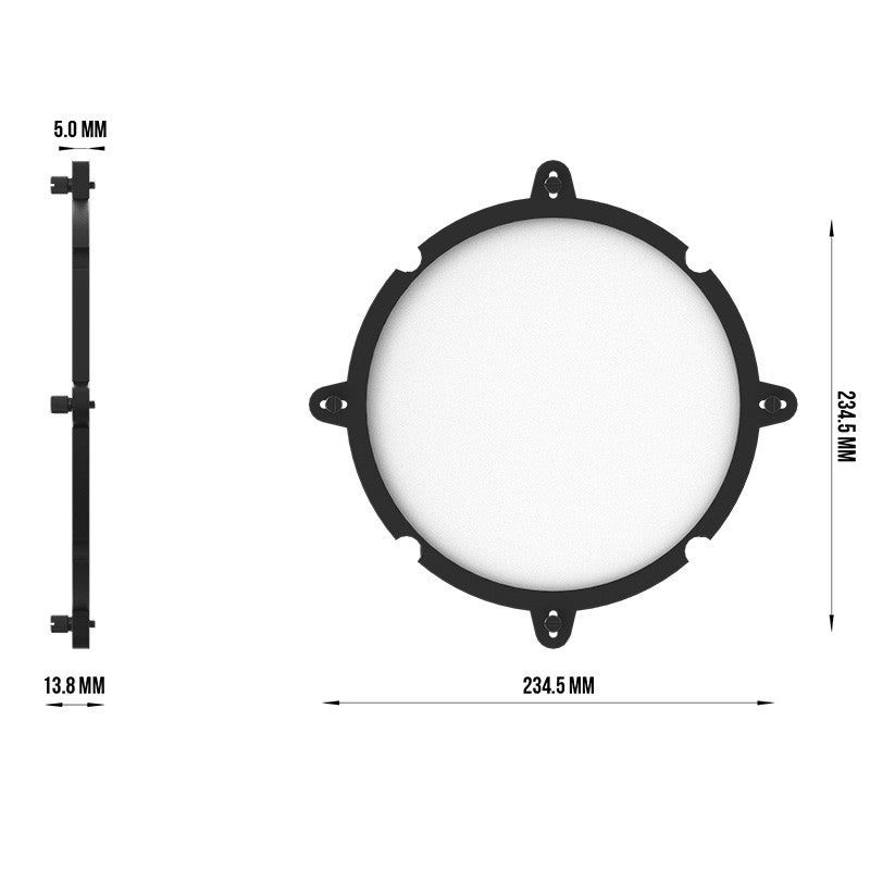Triton Blue AQUA DIFFUSER 50º - Difusor para Proyectores Serie Aqua - Tempo Shop