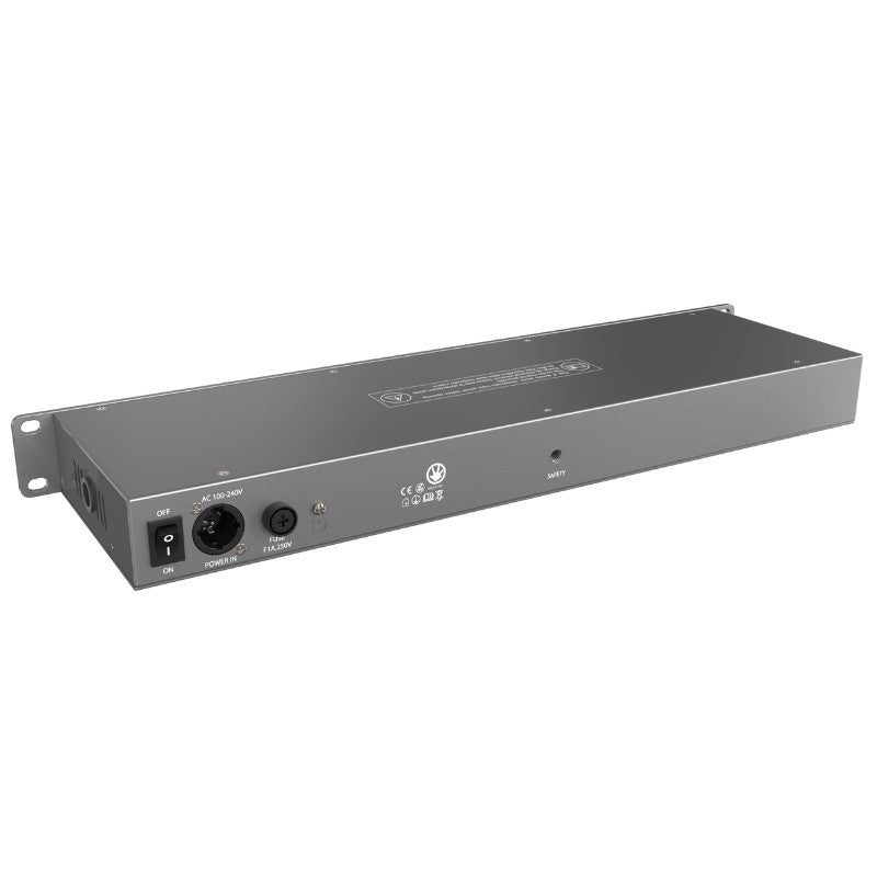Triton Blue ARTNET-DMX-MK2 (Space 8 MK2) - Nodo Art-Net/sACN a DMX de 8 universos en rack 19” (1U) - Tempo Shop