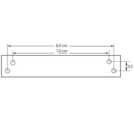Triton Blue B10K - Potenciómetro Deslizante Fader de 8,8 cm para Audio e Iluminación - Tempo Shop